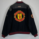 1990/92 MANCHESTER UNITED VARSITY JACKET (L) CAMPRI