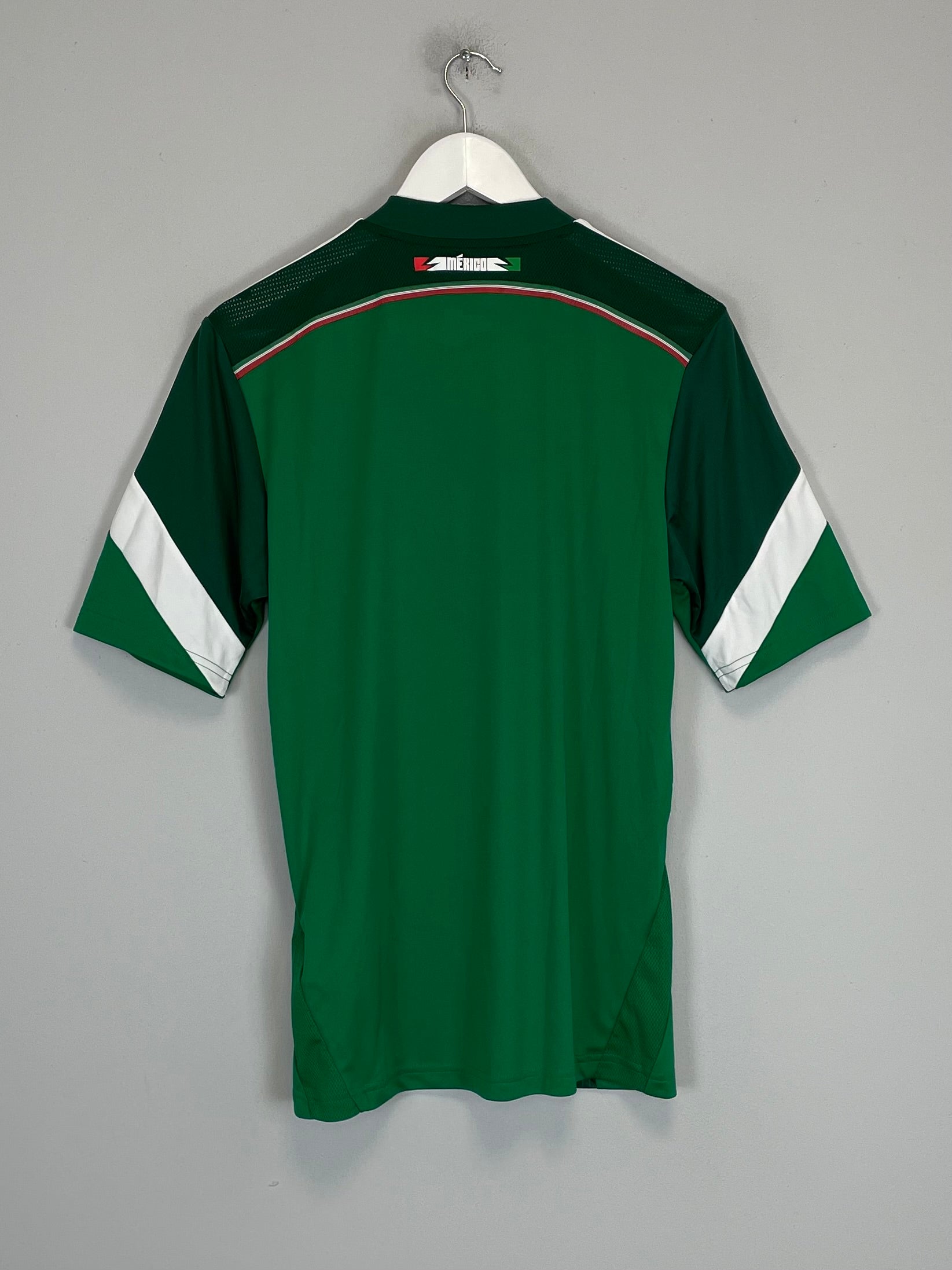 Shop 2014/15 MEXICO *BNWT* HOME SHIRT (S) ADIDAS, classic football shirts, vintage football shirts & retro soccer jerseys at Cult Kits