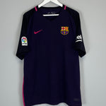 Shop 2016/17 BARCELONA MESSI #10 AWAY SHIRT (XL) NIKE, classic football shirts, vintage football shirts & retro soccer jerseys at Cult Kits