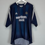 Shop 2004/05 NEWCASTLE UNITED SHEARER #9 AWAY SHIRT (XL) ADIDAS, classic football shirts, vintage football shirts & retro soccer jerseys at Cult Kits