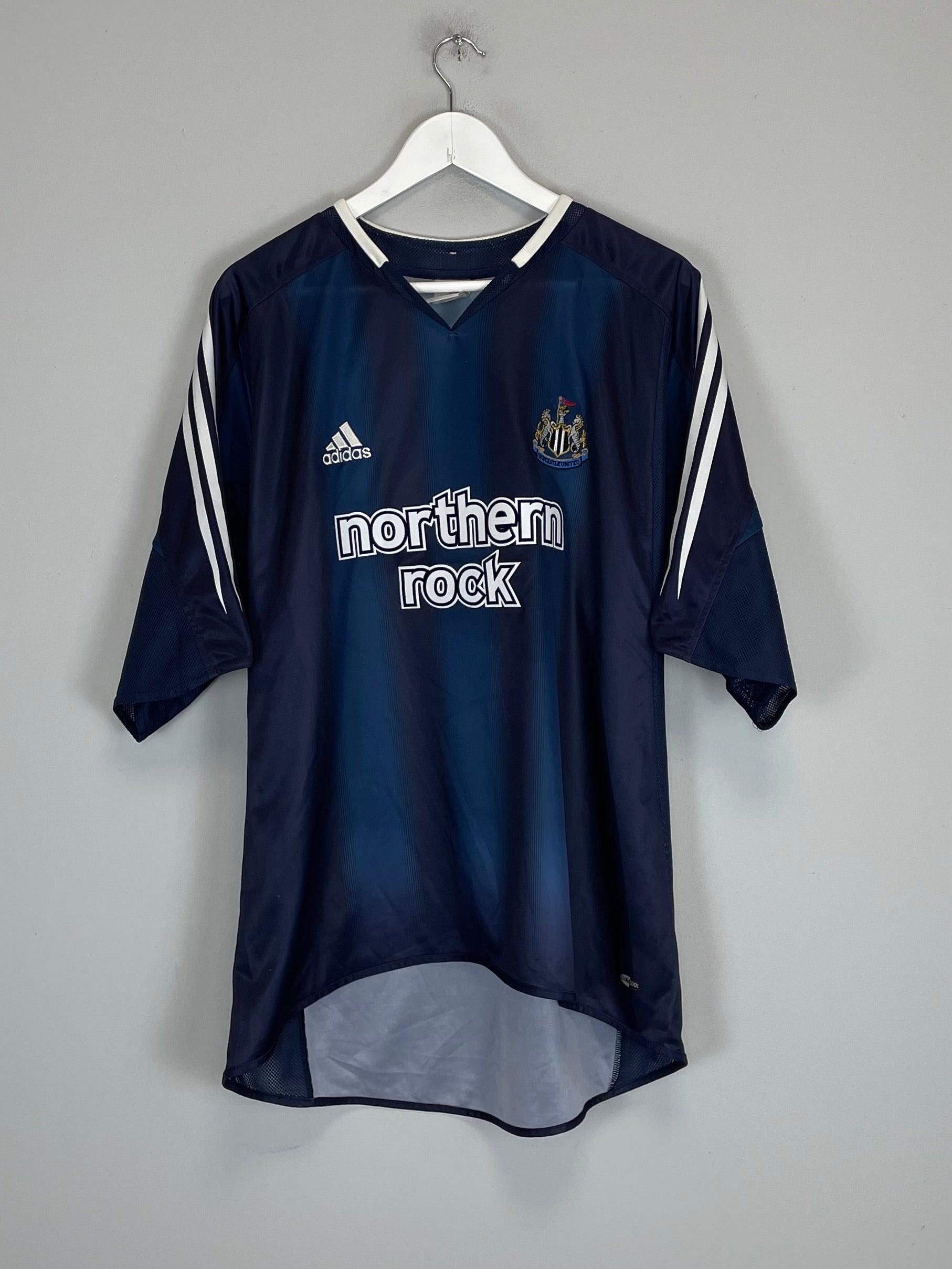 Shop 2004/05 NEWCASTLE UNITED SHEARER #9 AWAY SHIRT (XL) ADIDAS, classic football shirts, vintage football shirts & retro soccer jerseys at Cult Kits