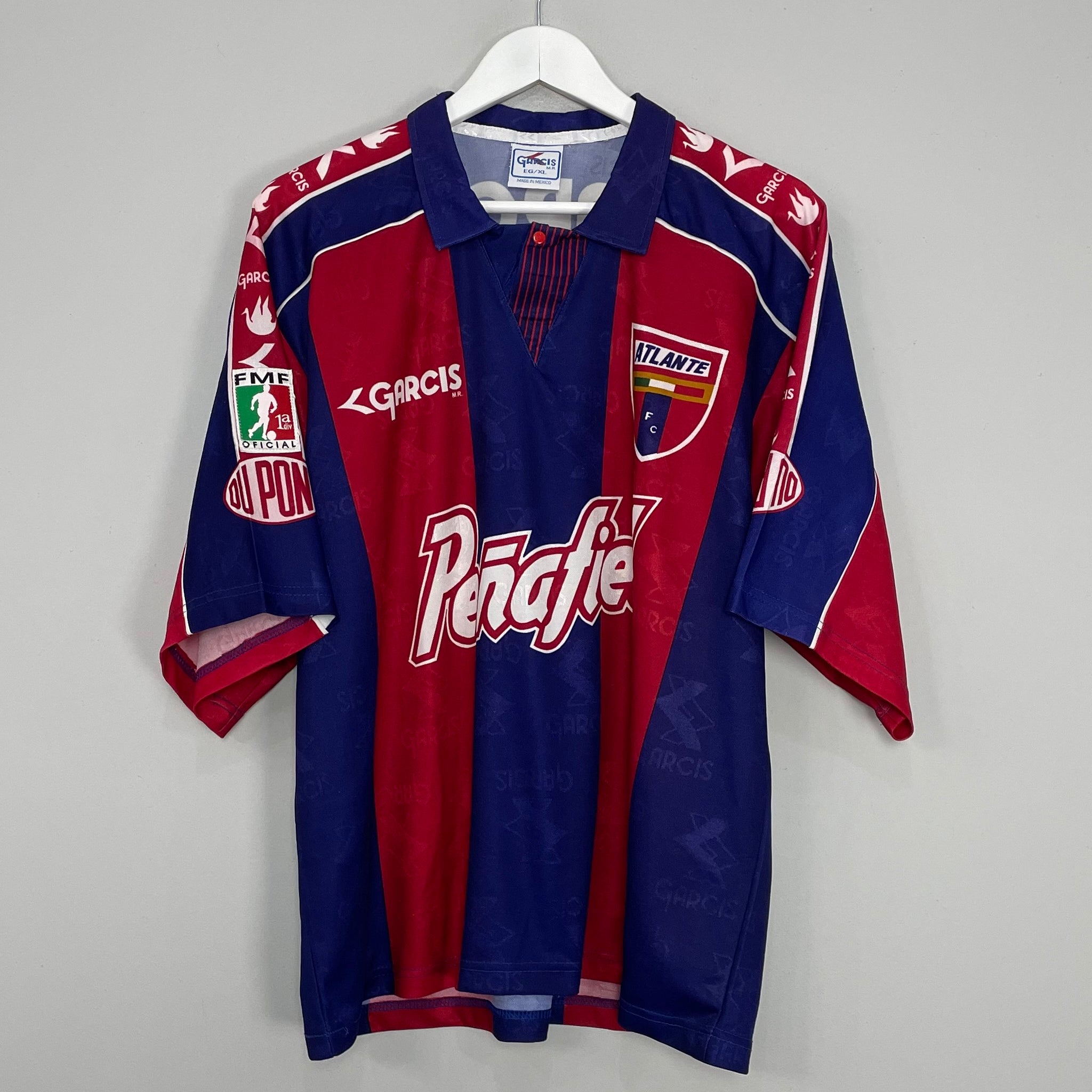 Shop 1995/96 ATLANTE HOME SHIRT (XL) GARCIS, classic football shirts, vintage football shirts & retro soccer jerseys at Cult Kits