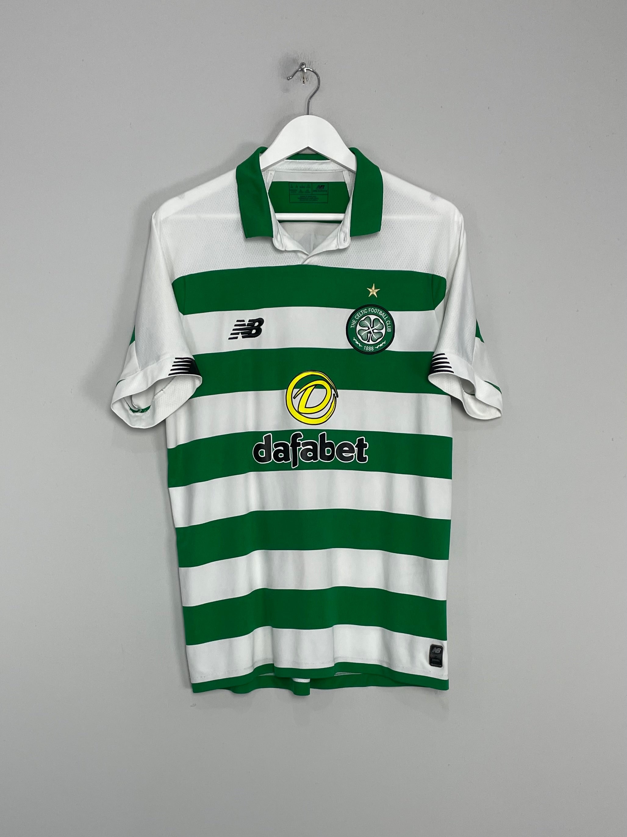 Shop 2019/20 CELTIC HOME SHIRT (L) NEW BALANCE, classic football shirts, vintage football shirts & retro soccer jerseys at Cult Kits