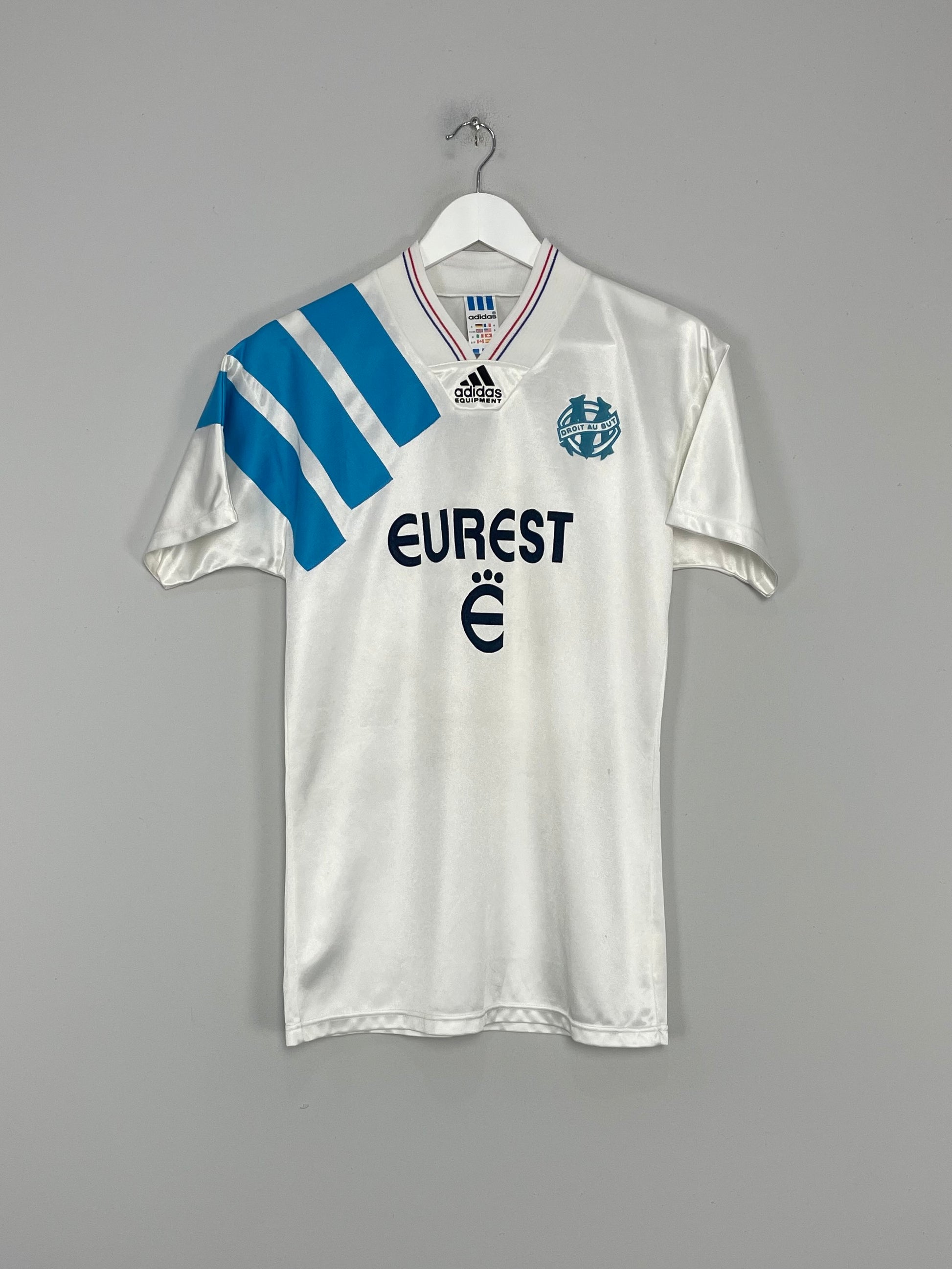 1992/94 MARSEILLE #9 HOME SHIRT (S) ADIDAS