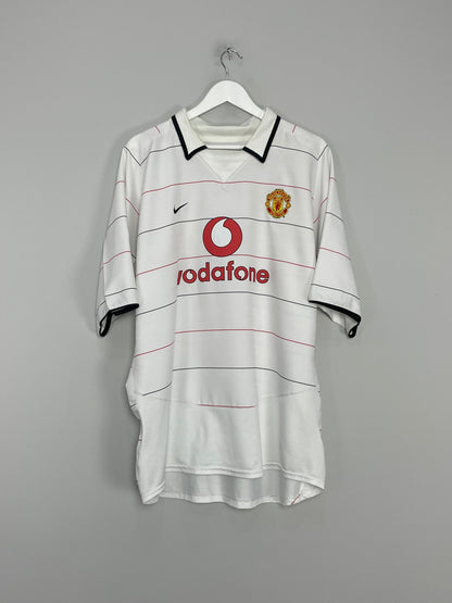 2003/04 MANCHESTER UNITED RONALDO #7 C/L AWAY SHIRT (XXXL) NIKE
