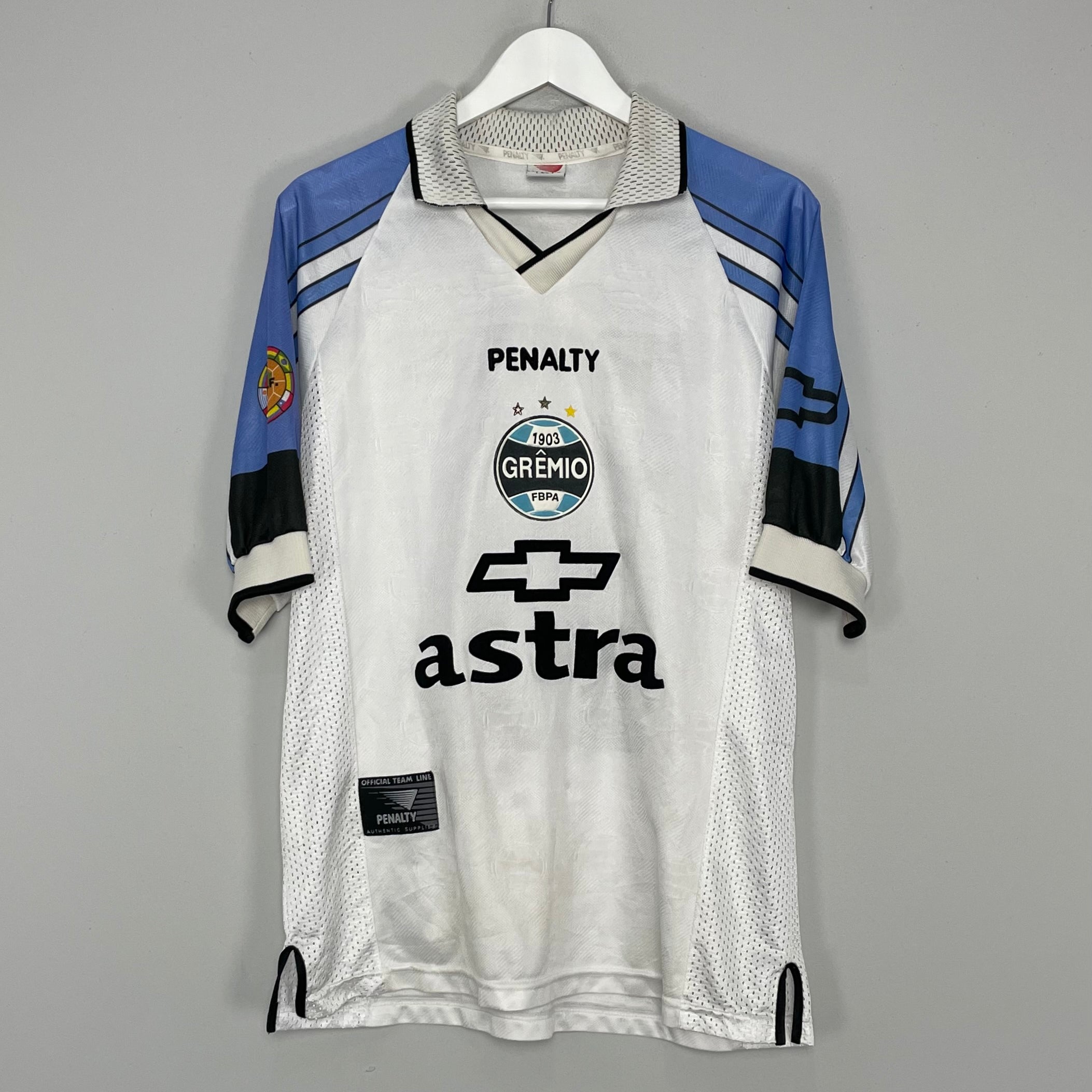 Shop 1999 GREMIO #11 AWAY SHIRT (L) PENALTY, classic football shirts, vintage football shirts & retro soccer jerseys at Cult Kits