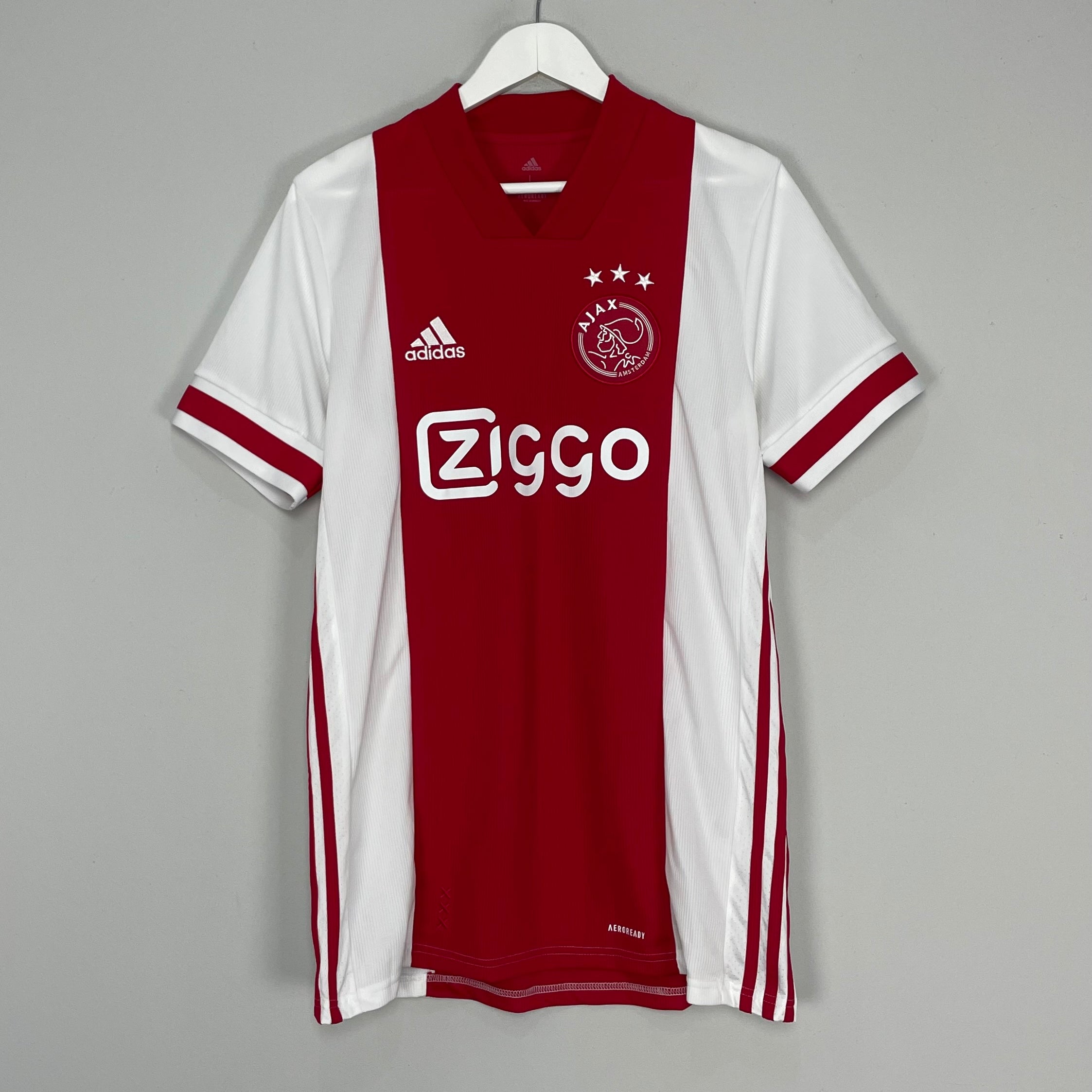 Shop 2020/21 AJAX HOME SHIRT (L) ADIDAS, classic football shirts, vintage football shirts & retro soccer jerseys at Cult Kits