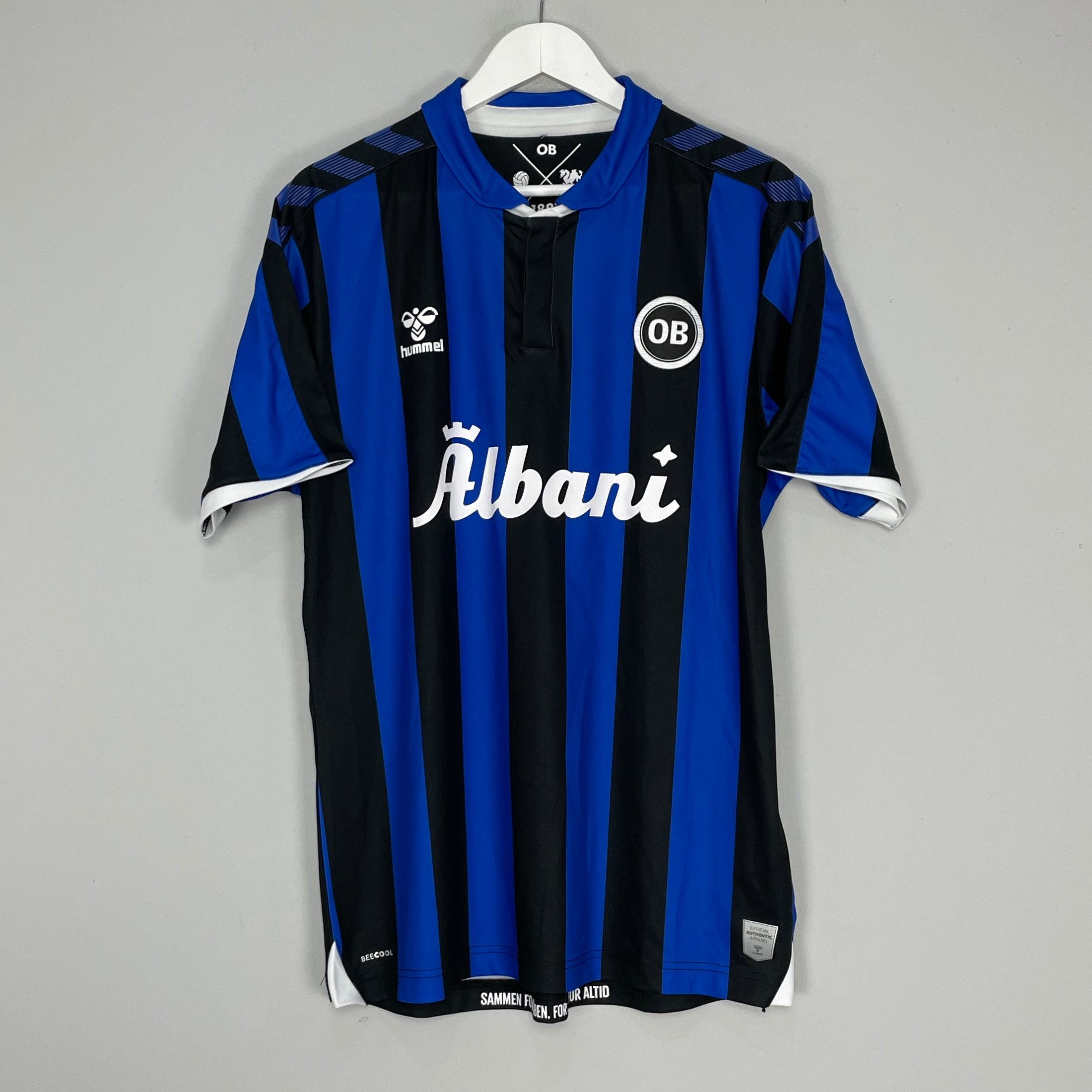 Shop 2020/21 ODENSE AWAY SHIRT (XL) HUMMEL, classic football shirts, vintage football shirts & retro soccer jerseys at Cult Kits