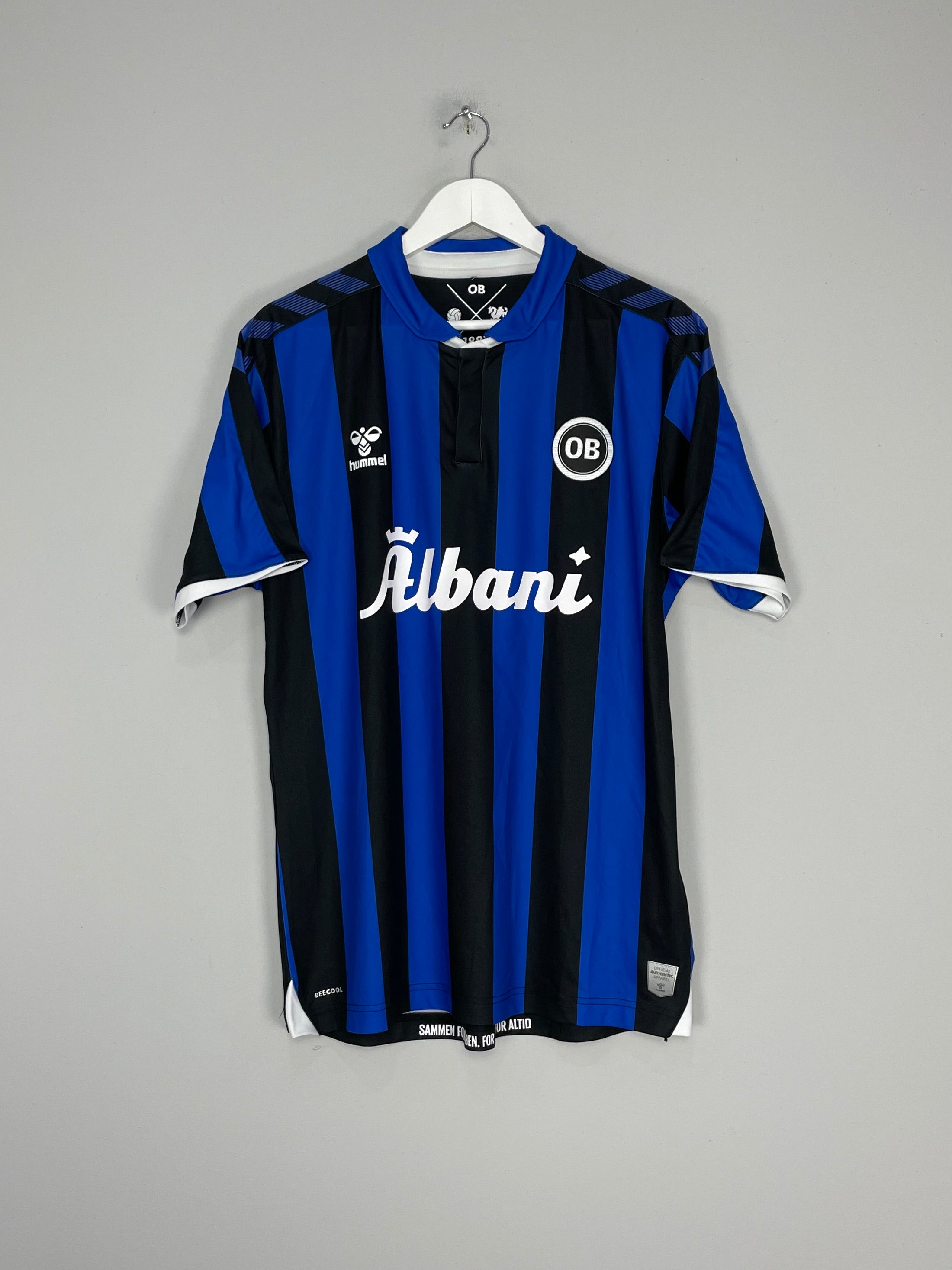 Shop 2020/21 ODENSE AWAY SHIRT (XL) HUMMEL, classic football shirts, vintage football shirts & retro soccer jerseys at Cult Kits