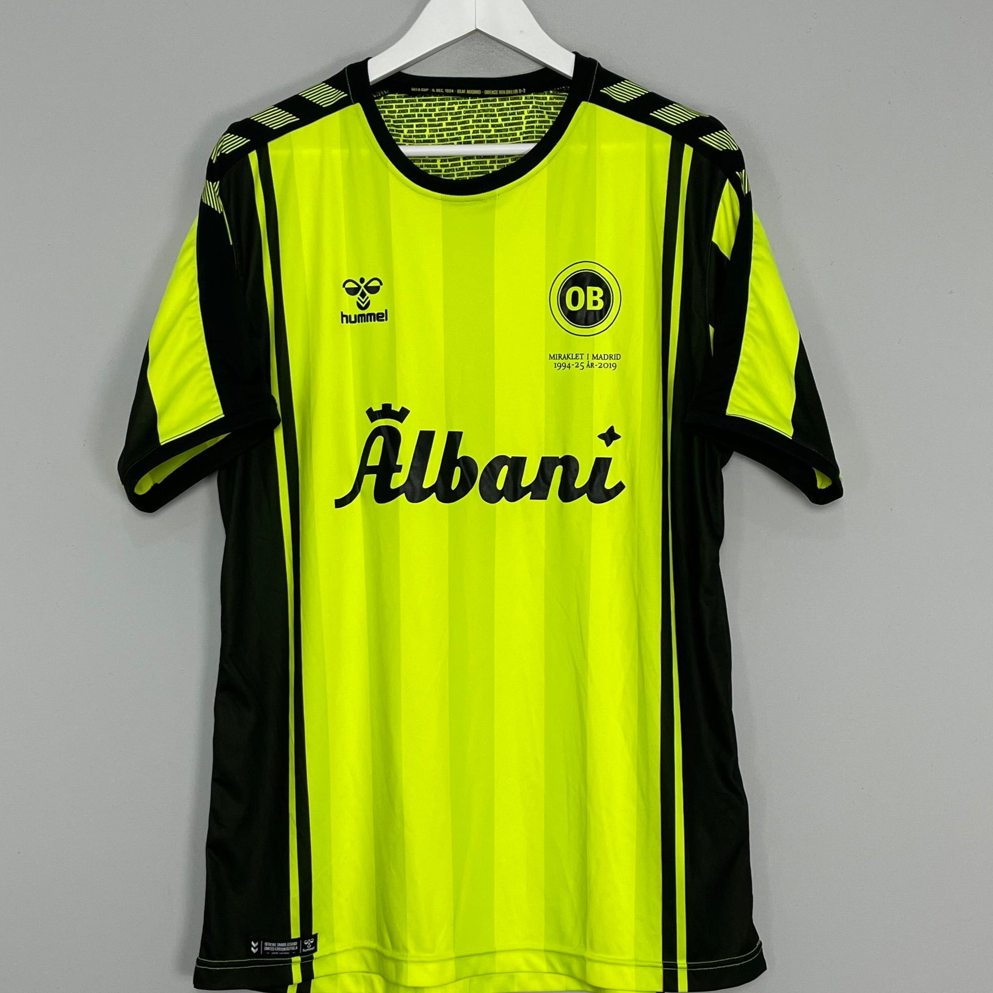 Shop 2019/20 ODENSE LEGENDS SHIRT (XL) HUMMEL, classic football shirts, vintage football shirts & retro soccer jerseys at Cult Kits