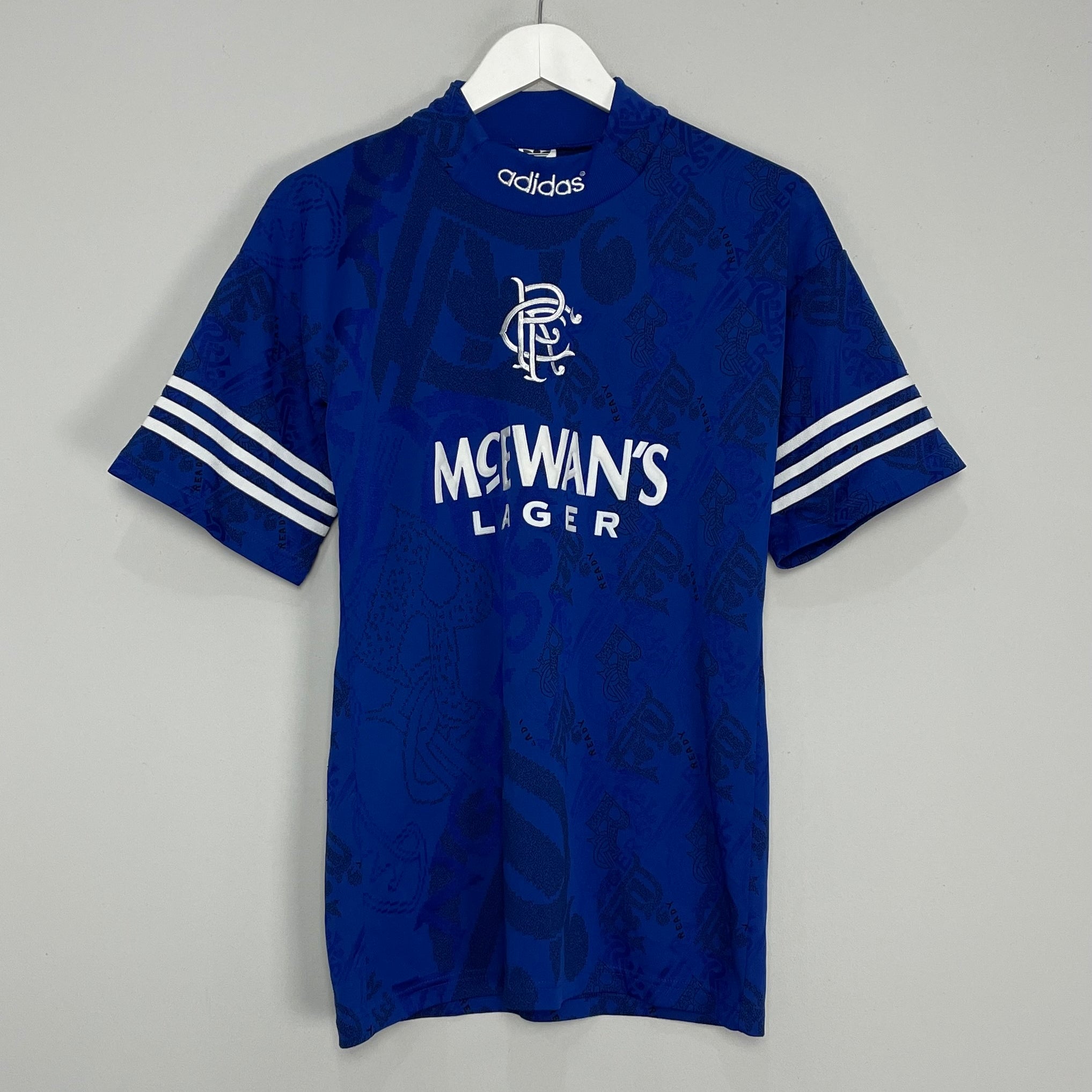 Shop 1994/95 RANGERS B.LAUDRUP #11 HOME SHIRT (S) ADIDAS, classic football shirts, vintage football shirts & retro soccer jerseys at Cult Kits