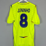 Shop 2008/09 LYON JUNINHO #8 THIRD SHIRT (L) UMBRO, classic football shirts, vintage football shirts & retro soccer jerseys at Cult Kits
