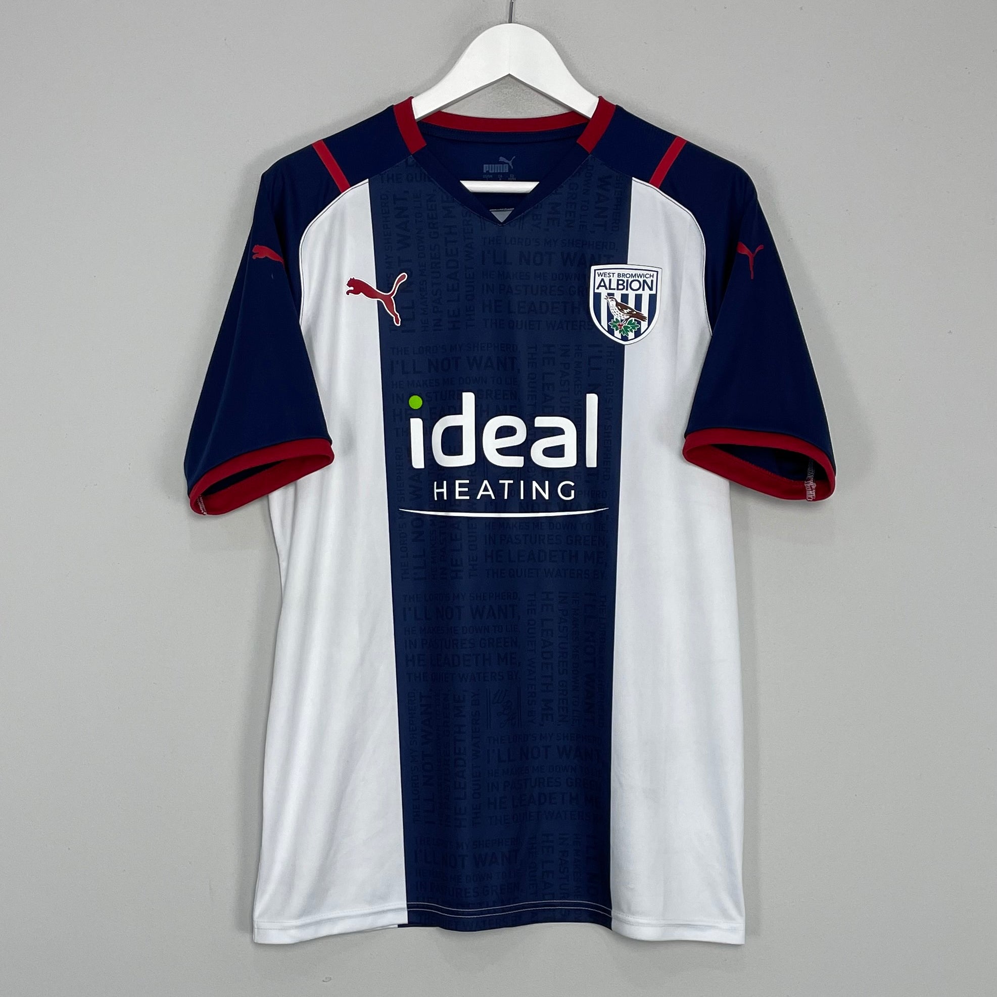Shop 2021/22 WEST BROM HOME SHIRT (L) PUMA, classic football shirts, vintage football shirts & retro soccer jerseys at Cult Kits