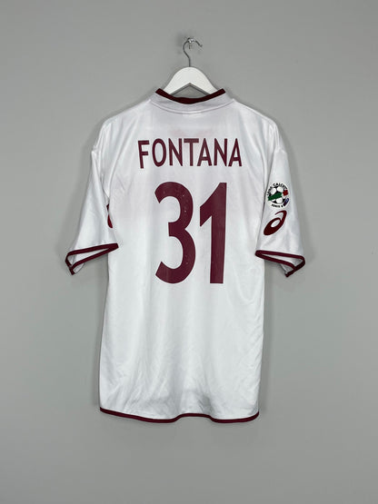 2004/05 TORINO FONTANA #31 AWAY SHIRT (XL) ASICS