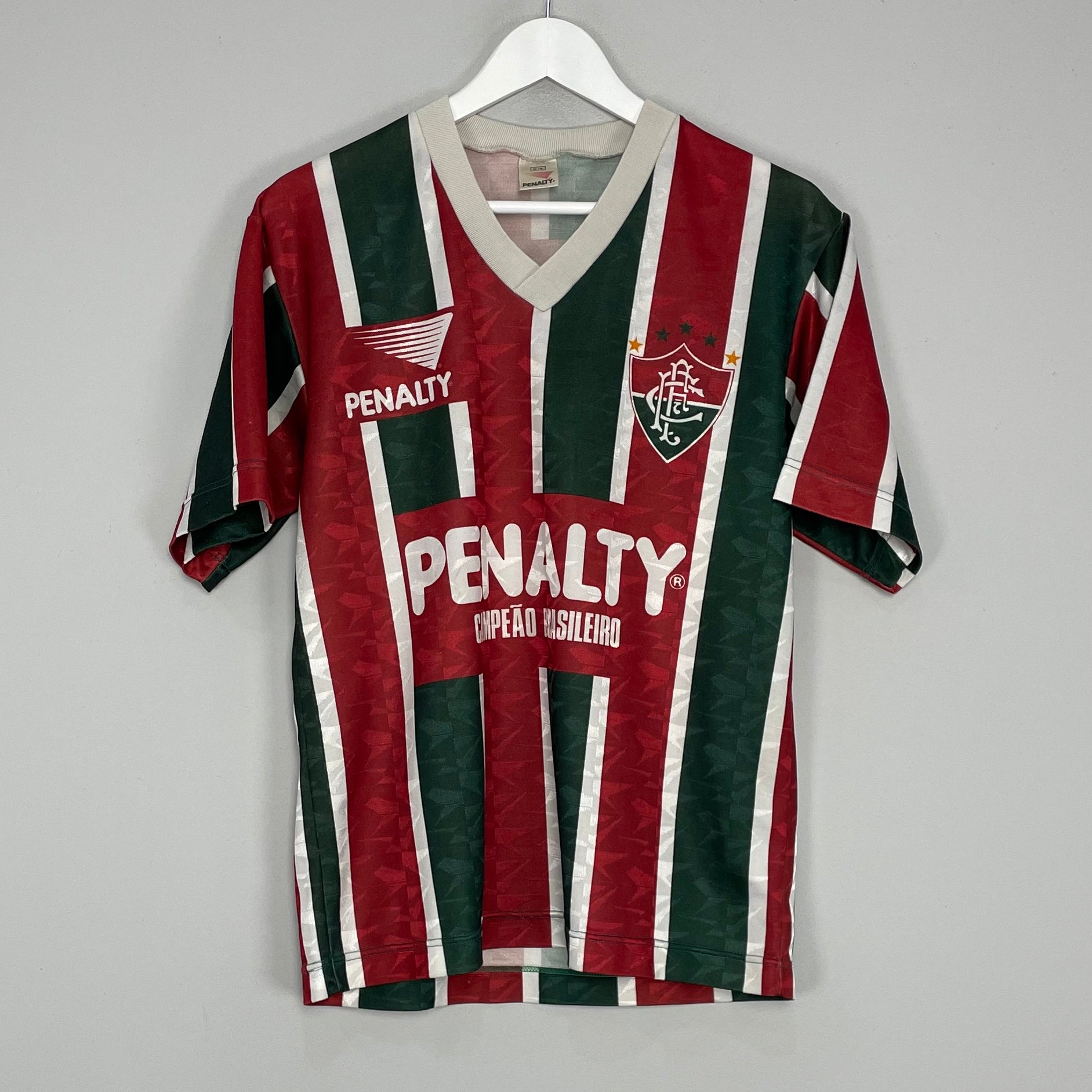Shop 1992/93 FLUMINENSE HOME SHIRT (M) PENALTY, classic football shirts, vintage football shirts & retro soccer jerseys at Cult Kits