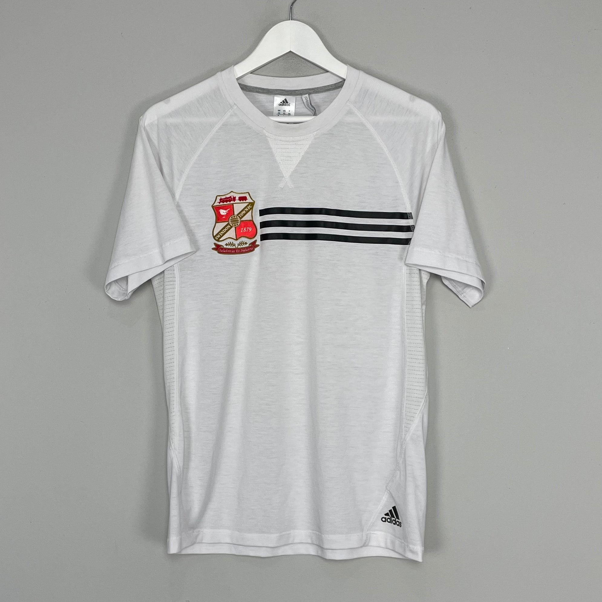 Shop 2012/13 SWINDON TOWN T-SHIRT (XS) ADIDAS, classic football shirts, vintage football shirts & retro soccer jerseys at Cult Kits
