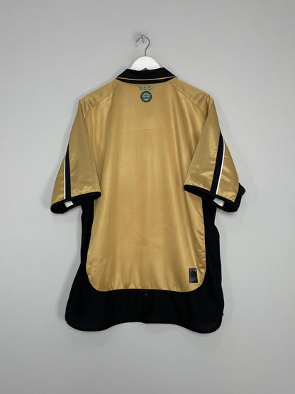 2001/02 MANCHESTER UNITED SCHOLES #18 REVERSIBLE CENTENARY SHIRT (XXL) UMBRO