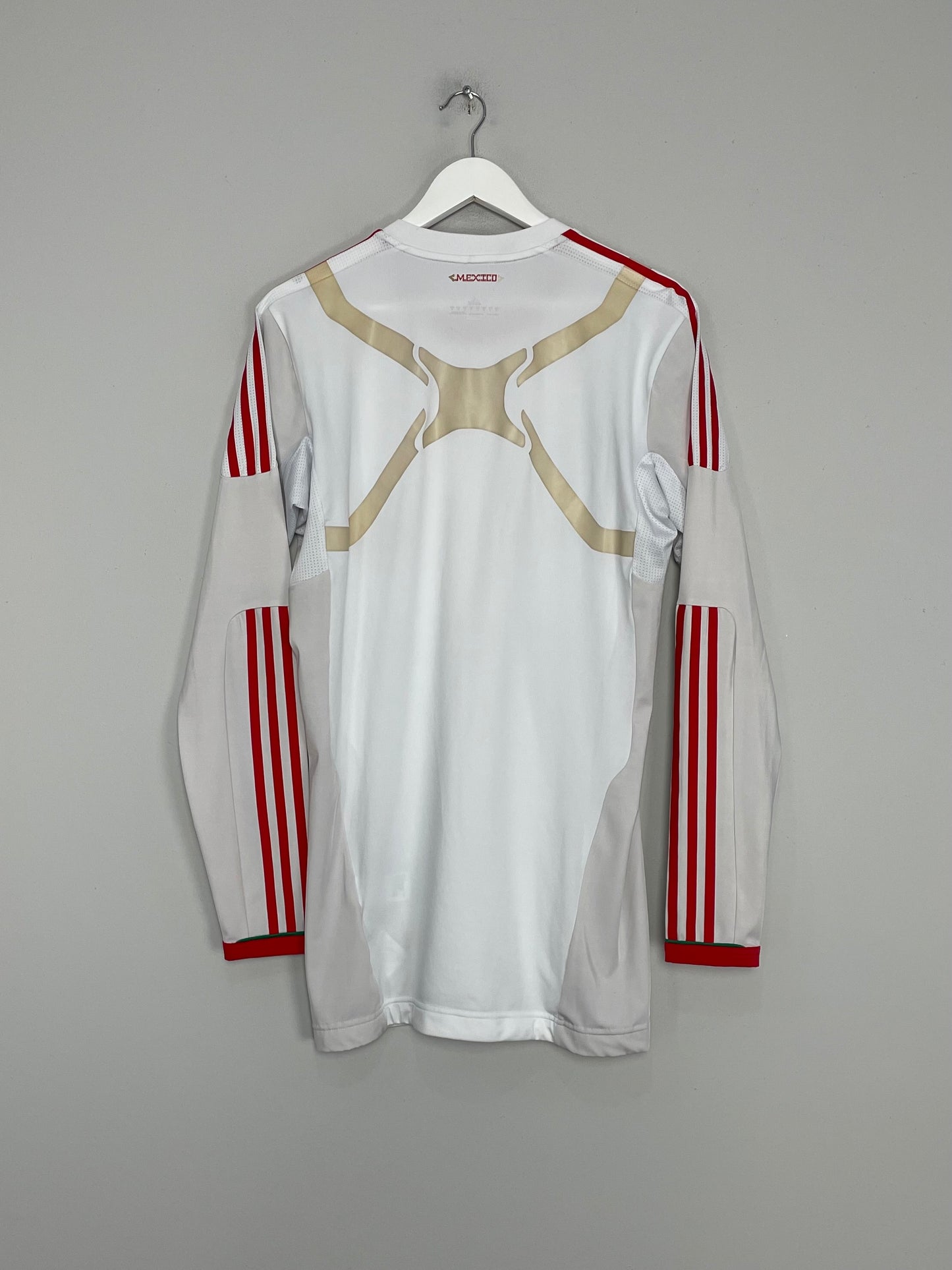 2010/11 MEXICO *PLAYER ISSUE* L/S AWAY SHIRT (M) ADIDAS