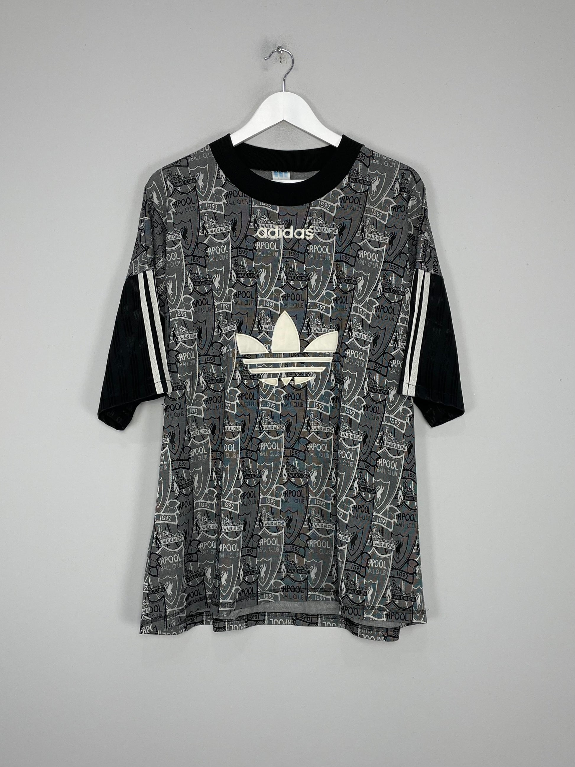 Liverpool 1993 - 1995 Away football Adidas shirt size 34/36