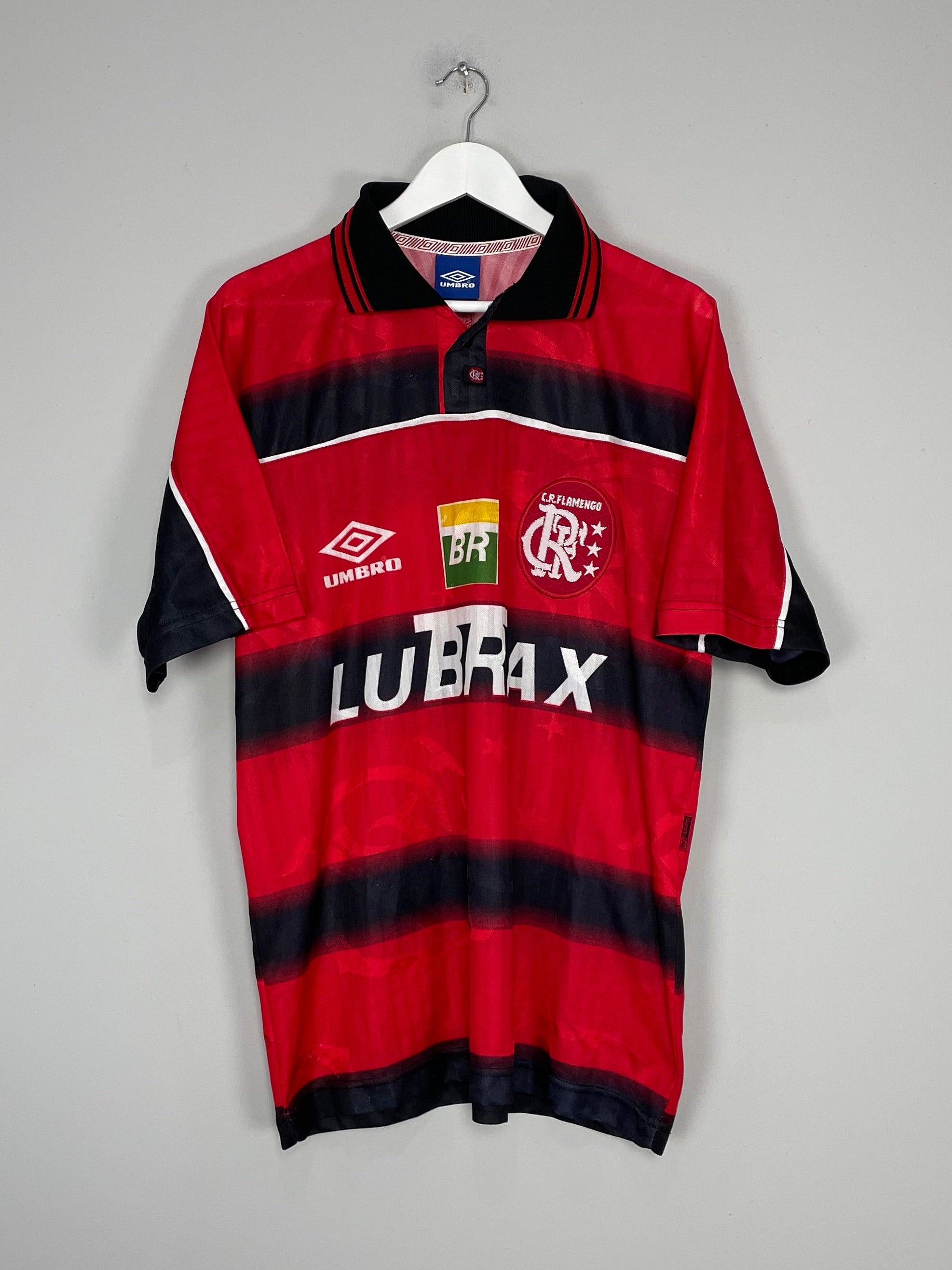 1997/98 FLAMENGO HOME SHIRT (L) UMBRO