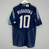 2004/05 ARGENTINA MARADONA #10 *BNWT* AWAY SHIRT (XL) ADIDAS