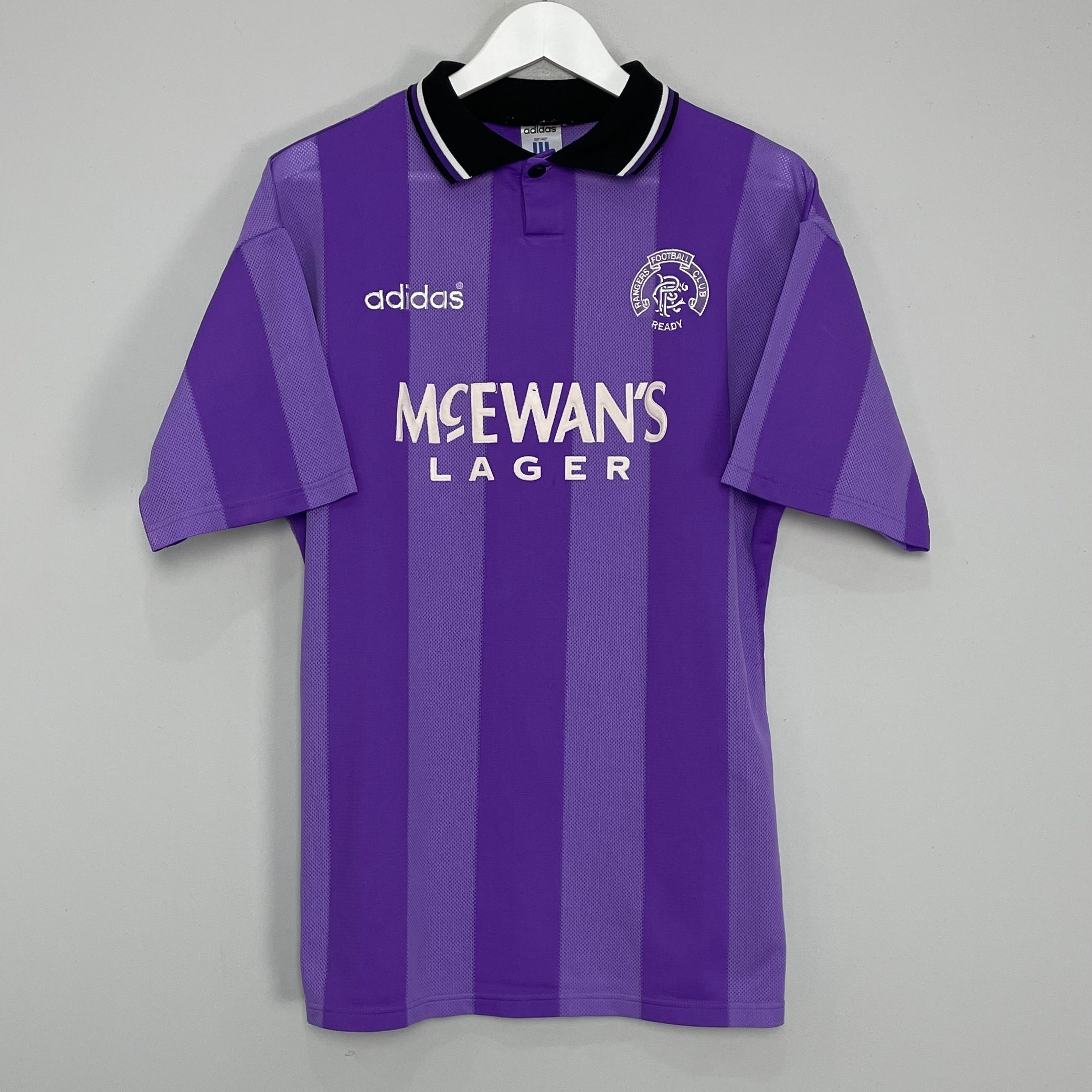 Shop 1994/95 RANGERS EUROPEAN THIRD SHIRT (M) ADIDAS, classic football shirts, vintage football shirts & retro soccer jerseys at Cult Kits