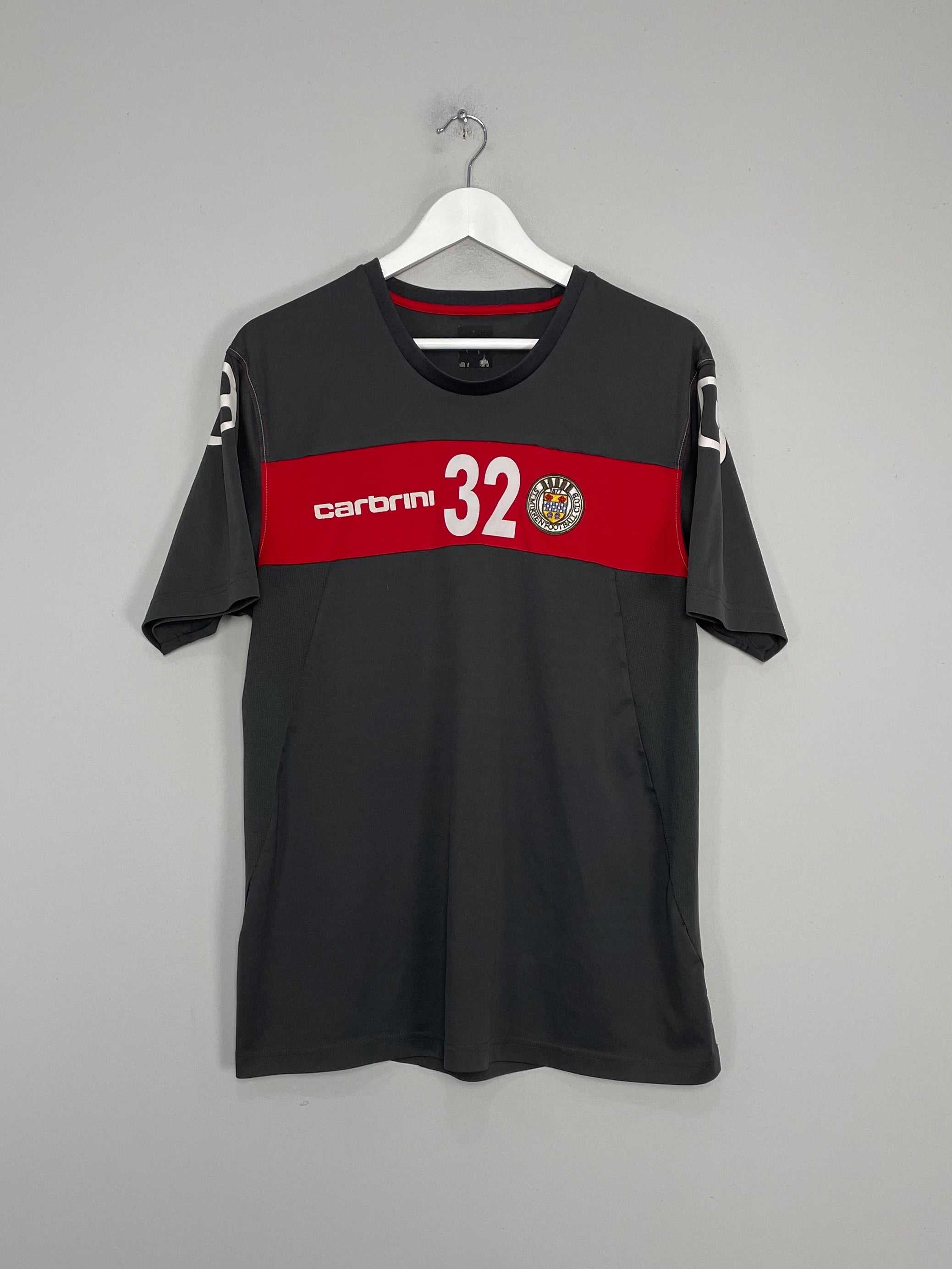 Shop 2014/15 ST MIRREN #32 TRAINING SHIRT (M) CARBRINI, classic football shirts, vintage football shirts & retro soccer jerseys at Cult Kits