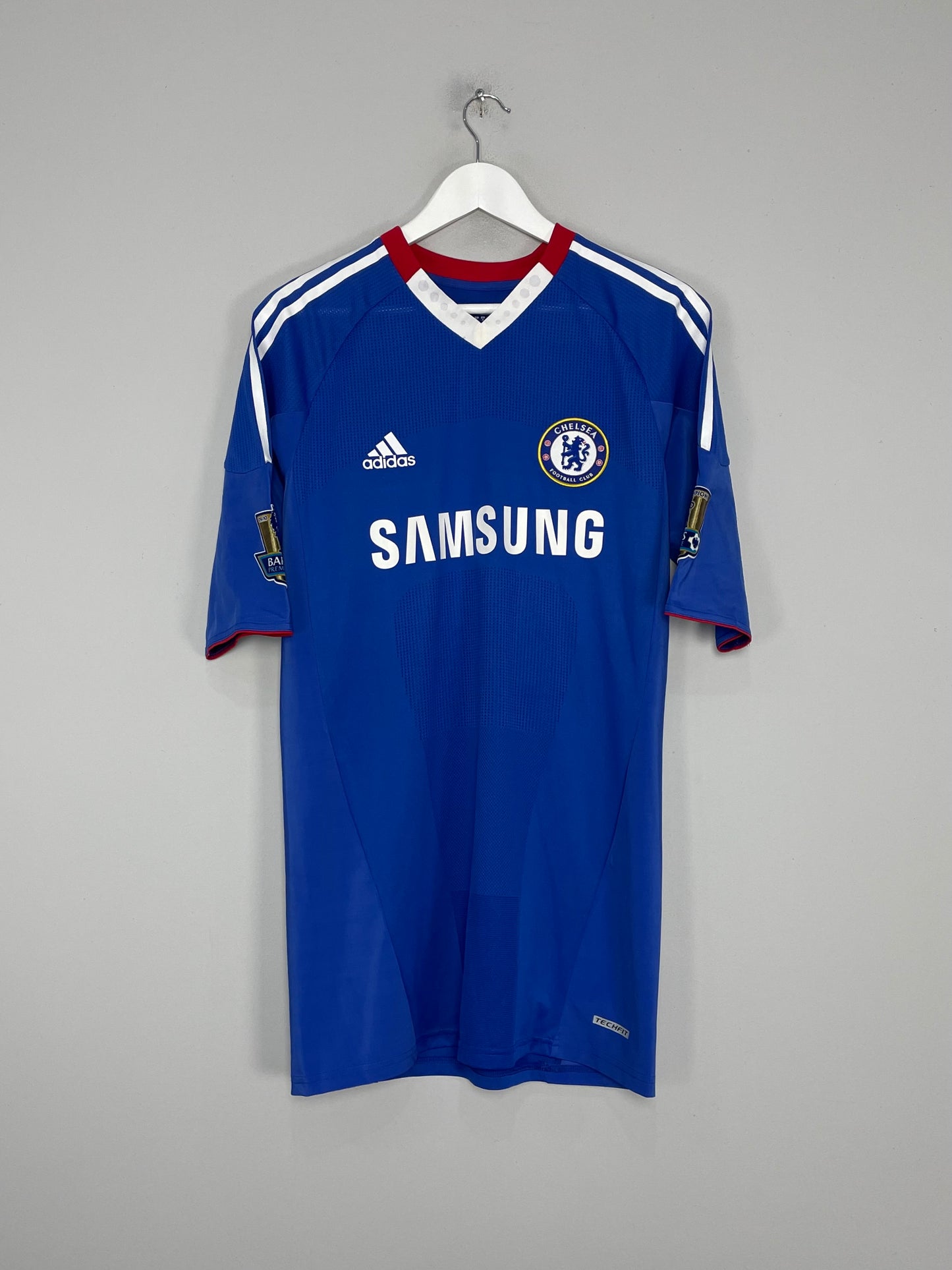 2010/11 CHELSEA TERRY #26 *MATCH ISSUE* L/S HOME SHIRT (XL) ADIDAS