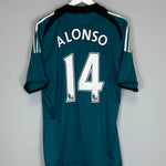 Shop 2007/08 LIVERPOOL ALONSO #14 THIRD SHIRT (L) ADIDAS, classic football shirts, vintage football shirts & retro soccer jerseys at Cult Kits