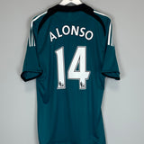 Shop 2007/08 LIVERPOOL ALONSO #14 THIRD SHIRT (L) ADIDAS, classic football shirts, vintage football shirts & retro soccer jerseys at Cult Kits