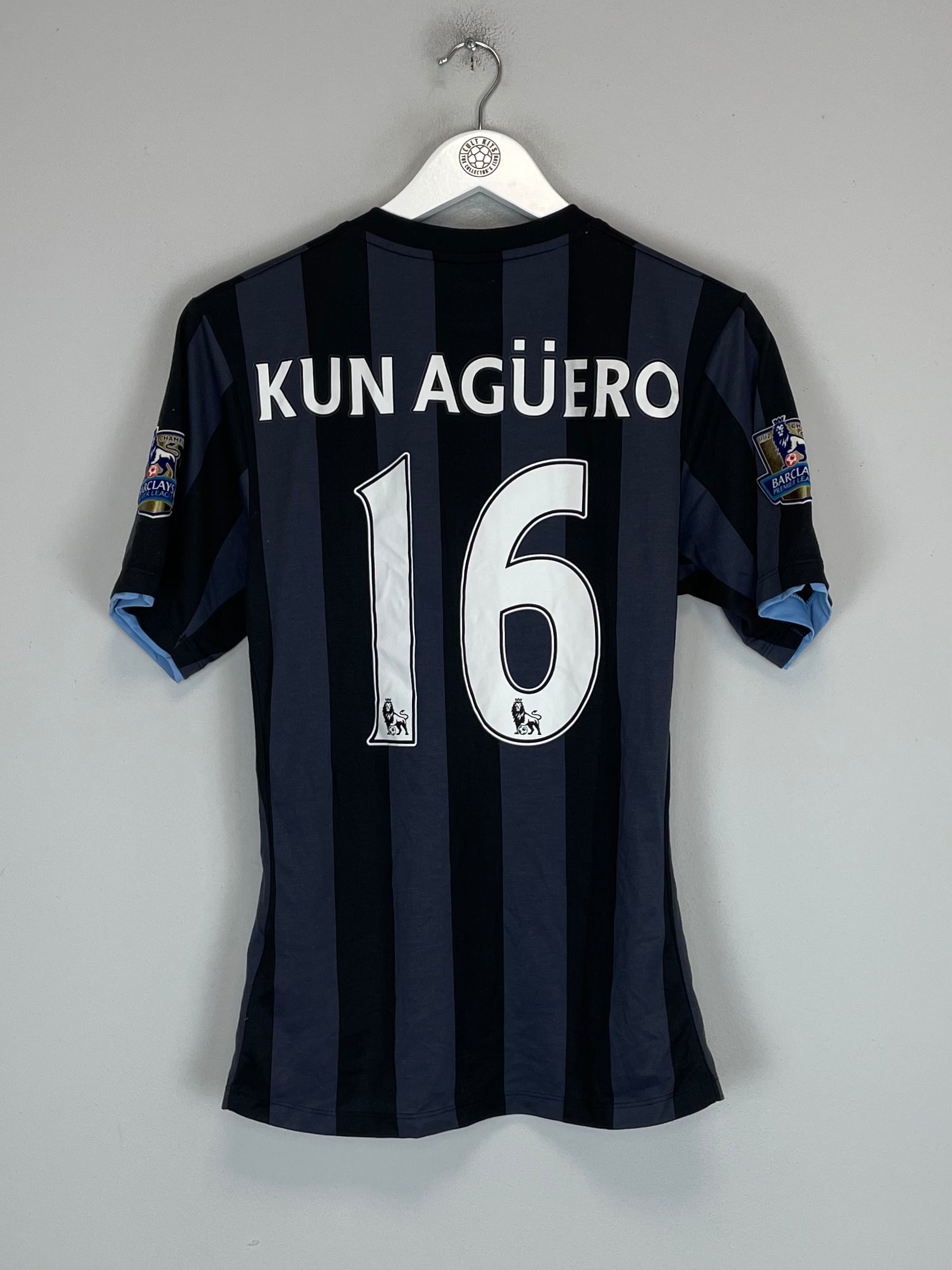MANCHESTER CITY AGUERO #16 2012/13 AWAY SHIRT (S) UMBRO