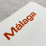1982 MÁLAGA COPA DEL MUNDO DE FUTBOL ESPANA ORIGINAL PRINT