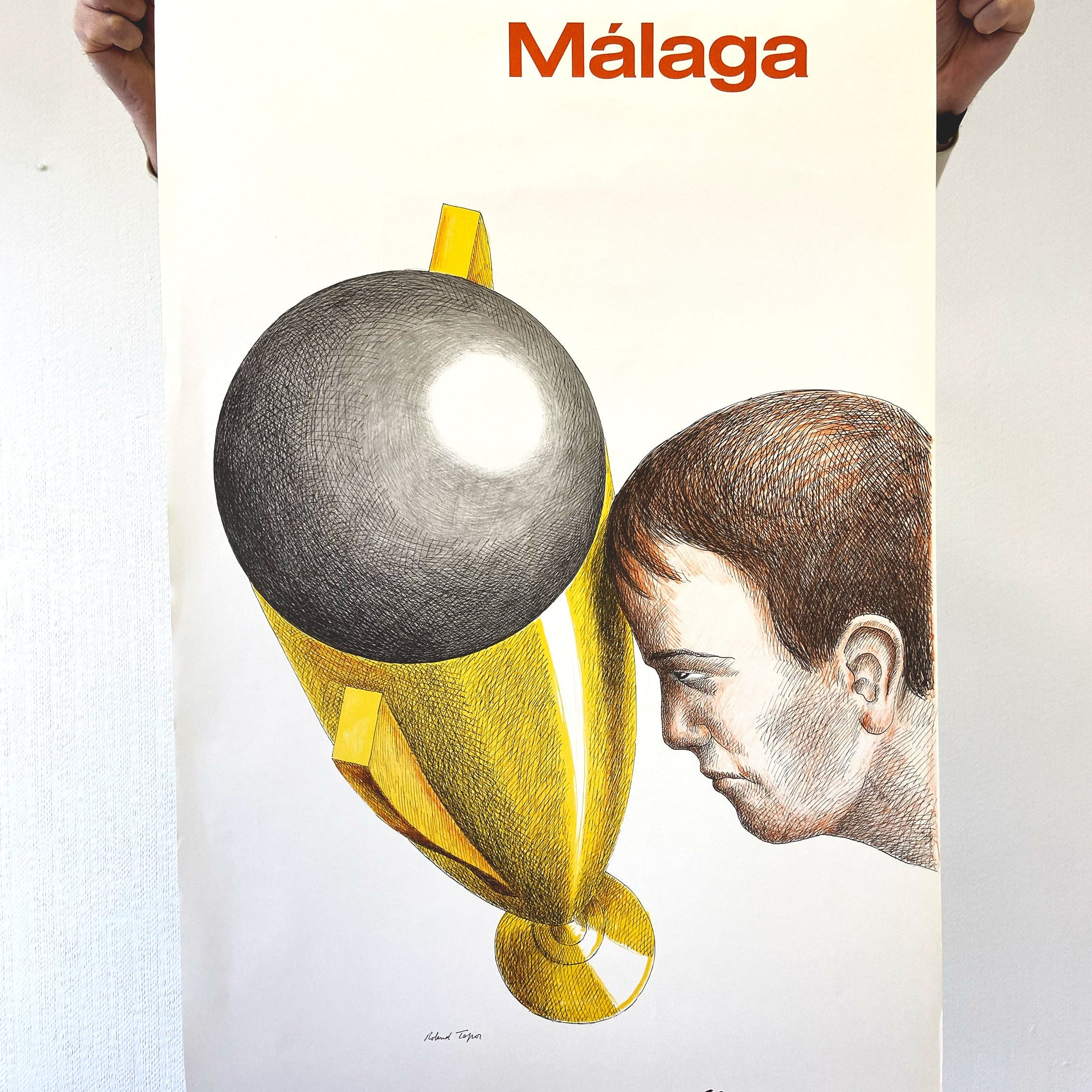 Shop 1982 MÁLAGA COPA DEL MUNDO DE FUTBOL ESPANA ORIGINAL PRINT, classic football shirts, vintage football shirts & retro soccer jerseys at Cult Kits