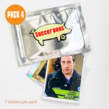 Socceranos Stickers - Pack 4