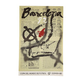 1982 Barcelona Copa Del Mundo De Futbol Espana Original Print