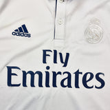 2016/17 Real Madrid L/S Home Shirt (L) Adidas