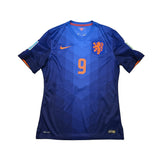 2014/15 Netherlands V.Persie #9 Authentic Away Shirt (L) Nike