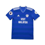 2018/19 Cardiff City Richards #6 *Match Issue* Home Shirt (S) Adidas
