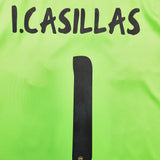 2013/14 Real Madrid I.Casillas #1 GK Shirt (M) Adidas
