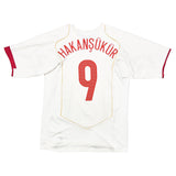 2004/06 Turkey Hakan Suker #9 Away Shirt (L) Nike