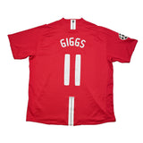 2007/08 Manchester United Giggs #11 *C/L Final* Home Shirt (XXXL) Nike