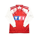 1992 Coupe De France 75 Year Anniversary #8 L/S Shirt (L) Adidas