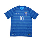 2014/15 Brazil Neymar JR #10 Away Shirt (M) Nike
