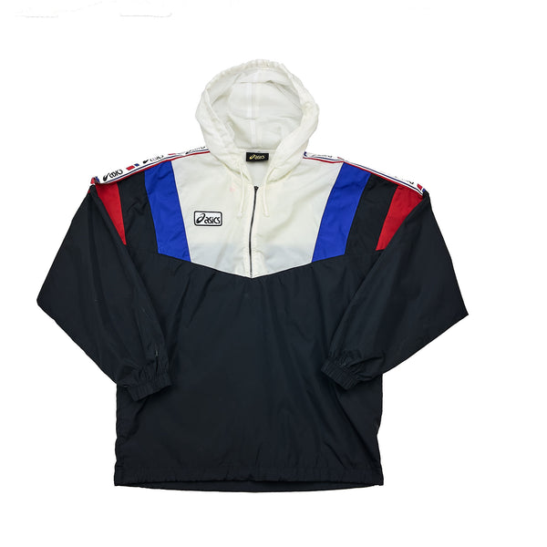 2000/01 Asics 1/4 Zip Windbreaker Jacket (M) – Cult Kits