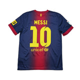 2012/13 Barcelona Messi #10 Home Shirt (M) Nike