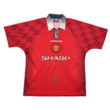 1996/98 Manchester United Beckham #10 Home Shirt (L) Umbro