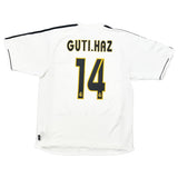 2003/04 Real Madrid Guti Haz #14 Home Shirt (L) Adidas