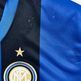 2008/09 Inter Milan Adriano #10 Home Shirt (XL) Nike