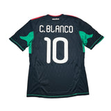 2010/11 Mexico C.Blanco #10 Away Shirt (XL) Adidas