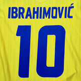 2008/09 Sweden Ibrahimovic #10 *BNWT with Defects* Home Shirt (XL) Umbro